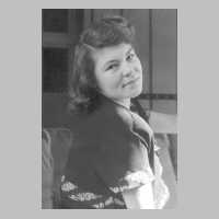 111-1216 Brigitte Franck, geb. Prawitz aus Wehlau 1951 im Alter von 25 Jahren.JPG